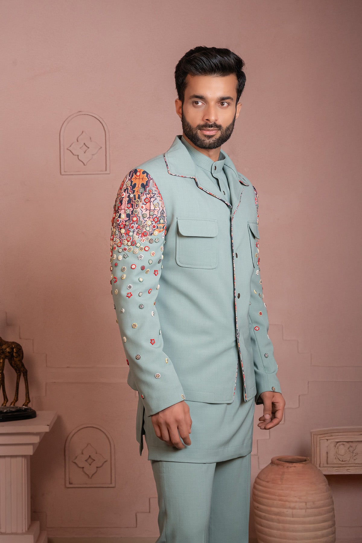 Adyaaye-Indowestern Jacket-4
